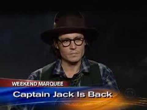 Depp On Captain Jack (CBS News)