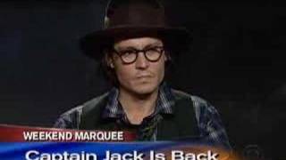 Depp On Captain Jack (CBS News)