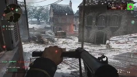 Sneaky: My first shot on Carentan Winter + with new dlc weapon "Sten"(Cod WWII) @ImSneeaky