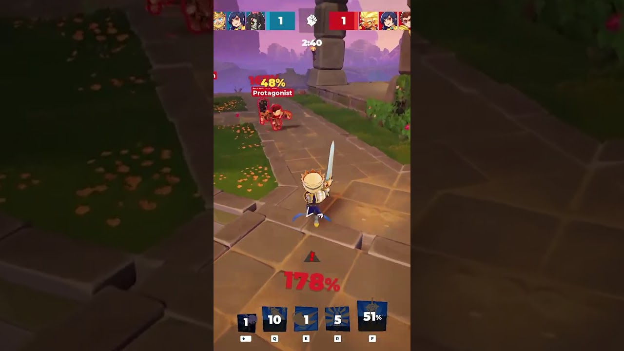 Where did you ult BRO? in Divine Knockout