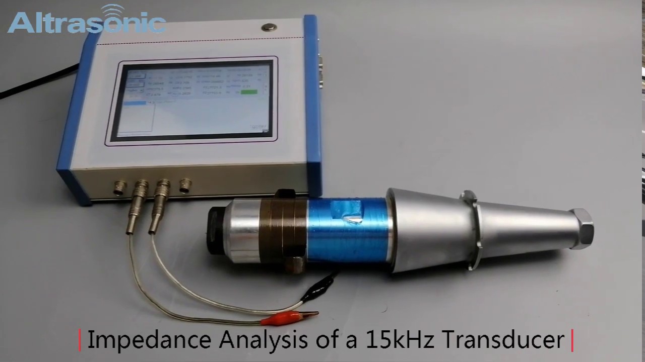 Impedance Analysis of a 15kHz Ultrasonic Transducer YouTube
