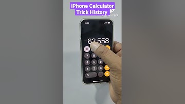 iphone calculator trick history #shorts iPhone Calculator #youtubeshortsvideo #deepakhans