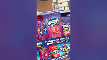 Let’s try Nerds juicy gummy clusters! #candy