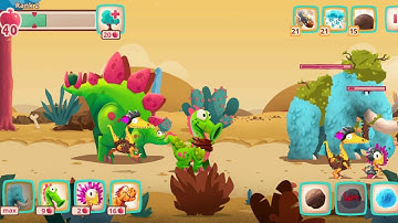 Dino Bash all levels #23 gameplay walkthrough part 21