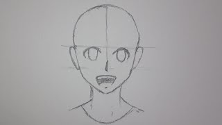 Comment dessiner un visage manga FACILEMENT