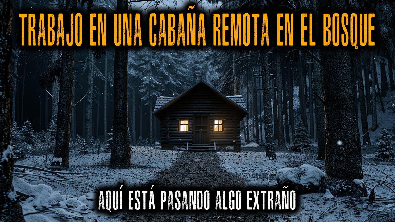 Acepté el turno nocturno en una cabaña remota en Canadá. Aquí hay algo que no está bien.