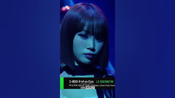 1-800-hot-n-fun - LE SSERAFIM #1-800-hot-n-fun #ルセラフィム #르세라핌 #Shorts #MusicBank | KBS WORLD TV