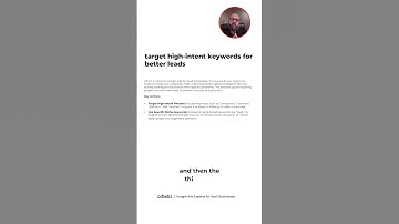 Unlock SaaS Growth: Target High-Intent Keywords in Google Ads 🚀