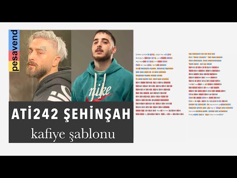 Ati242 & Şehinşah - Güneş - Sözler & Kafiye Şablonu