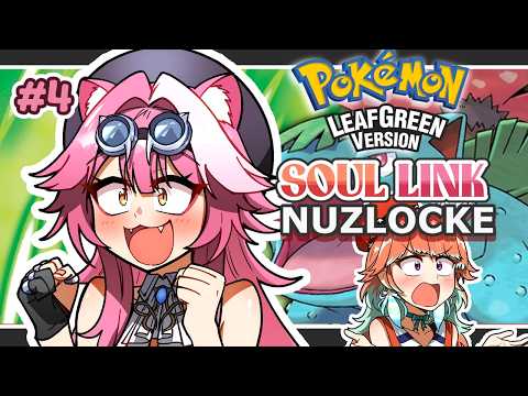 【POKÉMON LEAF GREEN】our Pokémon are in a long distance relationship【SOUL-LINK NUZLOCKE】 video thumb