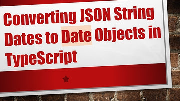 Converting JSON String Dates to Date Objects in TypeScript
