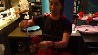 Filmed at the michelin-starred restaurant tickets in barcelona, spain