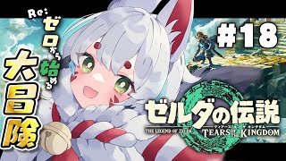 【ゼルダの伝説ティアーズオブザキングダム】#18 終盤突入か！？初見さんも一緒にワクワク冒険！【狐白しろ/Vtuber】