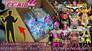 MAINAN KAMEN RIDER EX-AID RTV LENGKAP SATU BOX DI KIRIM DEWA DX !!! - UNBOXING DX KAMEN RIDER