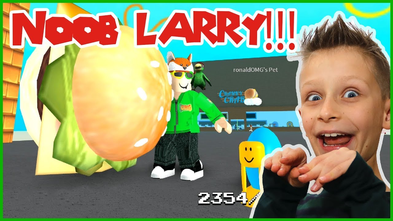 Noob Larry Following Me In Roblox Youtube - youtube ronald omg roblox