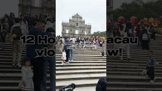 Macau Vlog out now! #travelcouple #travel #asiatravel #food #macauvlog #macau #macaulifestyle #vlog