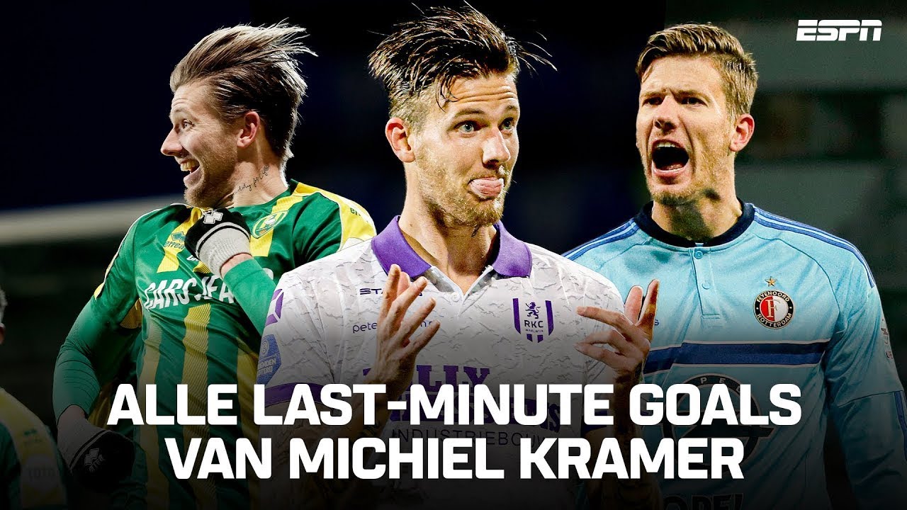 ⏰ Alle 𝐋𝐀𝐒𝐓-𝐌𝐈𝐍𝐔𝐓𝐄 𝐆𝐎𝐀𝐋𝐒 van MICHIEL KRAMER in de Eredivisie 🦸‍♂️