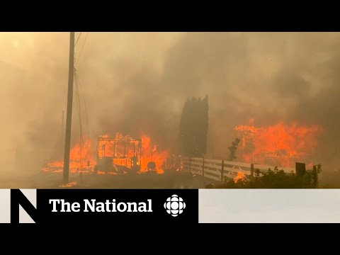 Lytton, B.C., evacuated after wildfire engulfs community