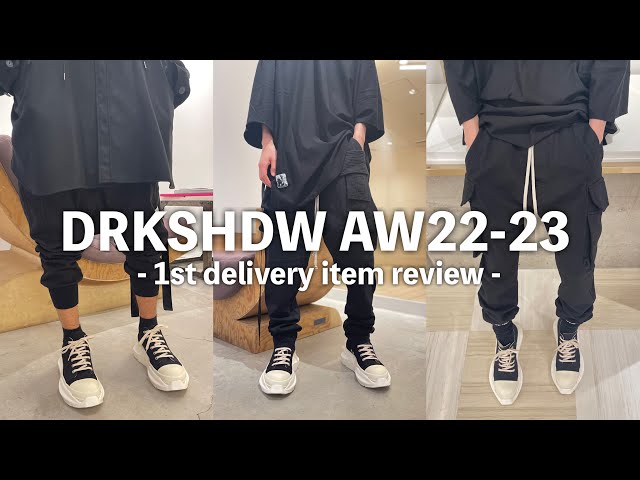 3／22終了 RickOwens DRKSHDW ダークシャドウ　変形　アウター RICK OWENS DRKSHDW (リックオウエンス ダークシャドウ