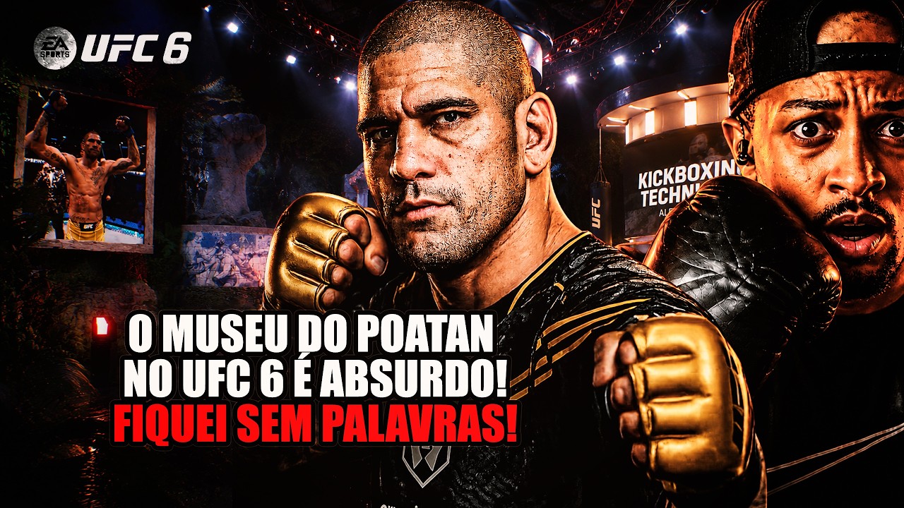 DESCUBRI O HALL DAS LENDAS DO POATAN NO UFC 6!