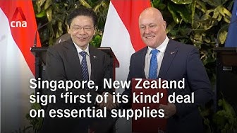 Thumbnail for Singapore and New Zealand sign deal to trade essential goods in times of crisis