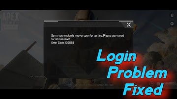Apex Legends Mobile Login Problem Fixed | Apex Legends Mobile | Rude Gaming