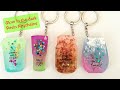 How To  make Resin Keychain || glow in the dark resin key chain || How to make epoxy keychains