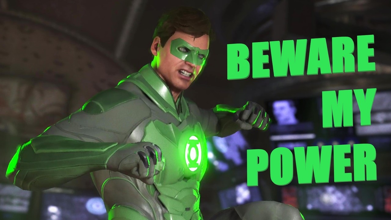 Green Lantern - Abilities Showcase & Analysis | Injustice 2 - YouTube