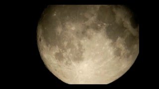 Moon Luna Through My Telescope Celestron c8