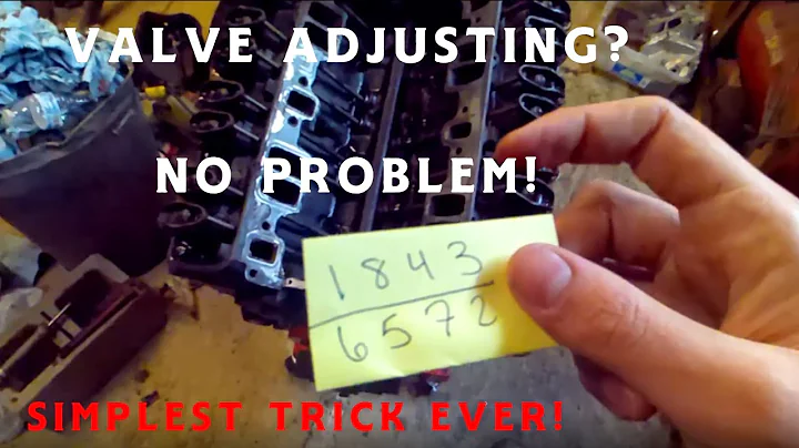 Valve Adjustment for Small Block Chevy | The EASY way!