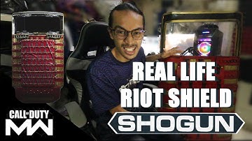 HOW TO MAKE REAL LIFE :  RIOT SHIELD - CALL OF DUTY WARZONE