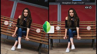 How to straighten photo in snapseed  | how to rotate and flip images in snapseed screenshot 1