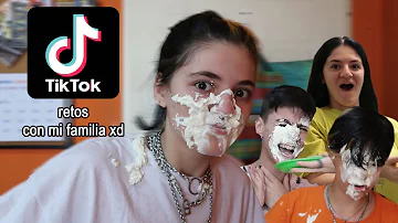 RETOS DE TIK TOK CON MI FAMILIA RETOS DE TIK TOK CON MI FAMILIA