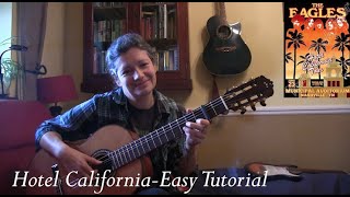 Hotel California-Easy strumming turorial+chord diagrams