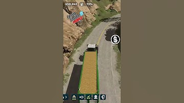 Making free money by selling straw #fs23 #farmingsimulator23 #farming #shorts