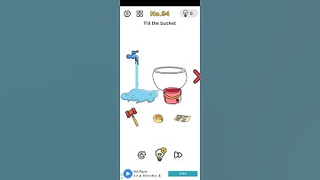 Brain Out Level 94 Fill the bucket