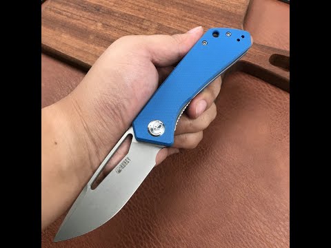 KUBEY KU331B Front Flipper EDC Pocket Folding Knife