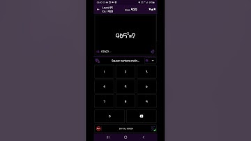Math Tricks - Training mode - Square numbers ending in 5 - level 045 (Number Keyboard)