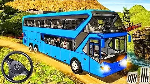 Uphill Offroad Bus Driving Simulator || Android gameplay