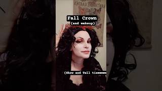 I MADE THIS!! #makeup #crafting #beadsjewellery #fallmakeup #craftsmanship #art #autumn #fallleaves