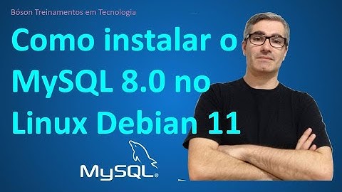 Como instalar o MySQL Server 8 0 no Linux Debian 11 bullseye via terminal