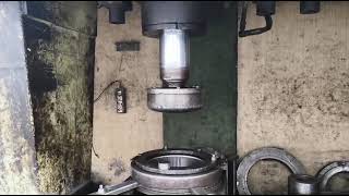 500 TON HYDRAULIC PRESS in Action!  Amazing Heavy Machinery For SALE