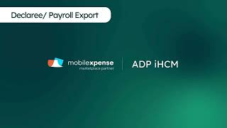 Mobilexpense | ADP iHCM integration