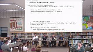 PSD 202 Board of Education Meeting - May 15th, 2024