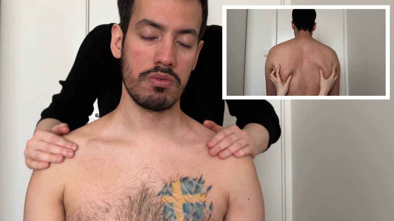 ASMR - Massaggio rilassante a collo e schiena💆🏻✨