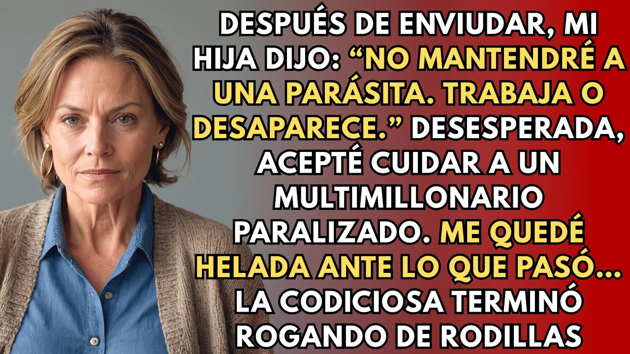 Después de enviudar, mi hija dijo: 