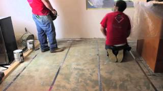 How to Install Wire Floor Heat on Concrete with Pro Level