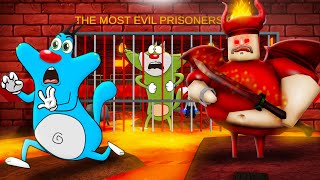 Roblox Oggy Try To Escape Devil Barry's Prison With Jack