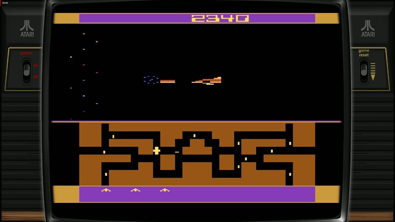 Flash Gordon (Atari 2600) Gameplay | Classic Sci-Fi Action Shooter Adventure