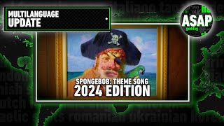 Spongebob Theme Song | Multilanguage UPGRADE (2024 Edition)